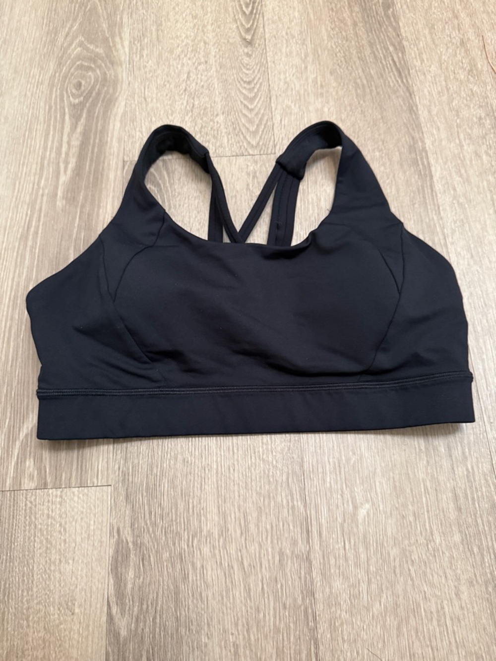 lululemon athletica Black Strappy Low-Impact Sports Bra